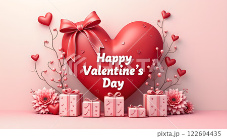 Valentine love background wallpaper 122694435