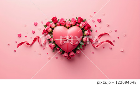 love heart valentine background picture 122694648
