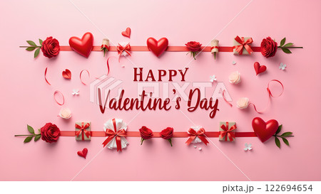 love heart valentine background picture 122694654