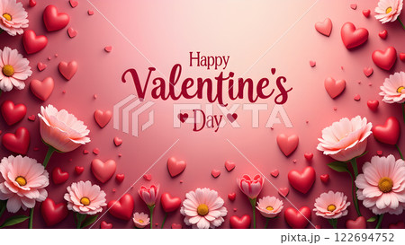 love valentine red pink background 122694752