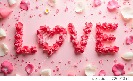 pink text valentine background love 122694850
