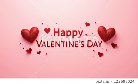 love pink valentine heart background 122695024