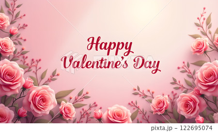 love pink valentine heart background 122695074