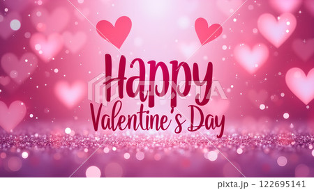 valentine background love heart  122695141