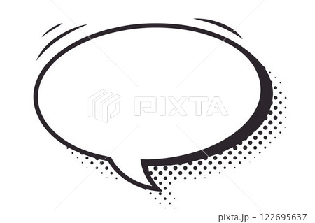 Thought Bubble Icon. blank speech bubble	 122695637