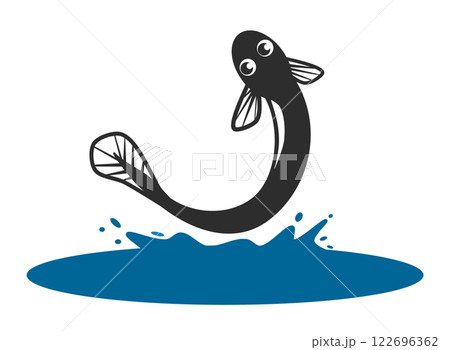 天然で美味しい高級食材なウナギのイラスト 天然で美味しい高級食材なウナギのイラスト 122696362