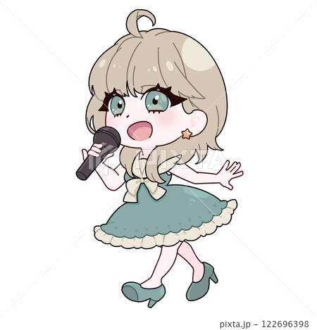 アイドルの女の子 アイドルの女の子 122696398