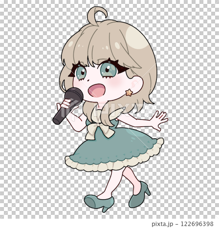 アイドルの女の子 アイドルの女の子 122696398