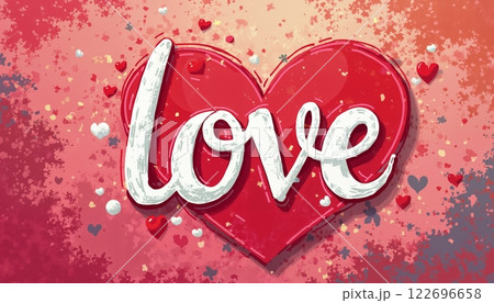 bright and colorful abstract background made of particles and paints with the inscription Love, festive and cheerful bright and colorful abstract background made of particles and paints with the inscription Love, festive and cheerful 122696658