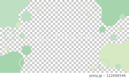 Abstract shape circle green yellow green vector frame Abstract shape circle green yellow green vector frame 122698546