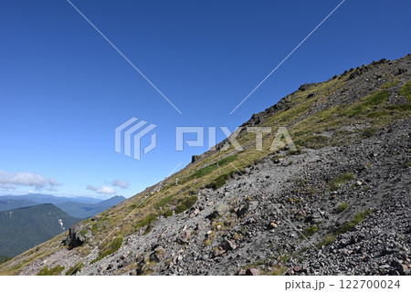 日光白根山登山、丸沼ルート、栃木県 122700024