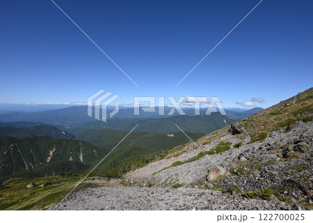日光白根山登山、丸沼ルート、栃木県 122700025