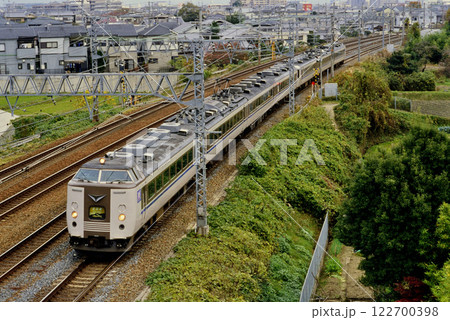 2006年　東海道本線を走る183系特急北近畿7両 122700398