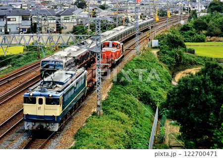 2006年 東海道本線を走るEF651130チキ工臨 2006年 東海道本線を走るEF651130チキ工臨 122700471