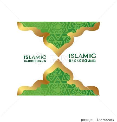 Islamic Border Islamic Islamic Background 122700963