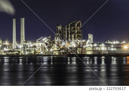 周南工場夜景 トクヤマ 徳山製造所 山口県周南市 周南工場夜景 トクヤマ 徳山製造所 山口県周南市 122703617