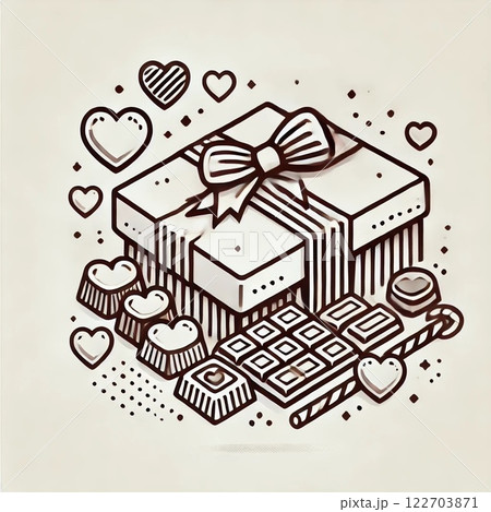 バレンタイン　プレゼント 122703871