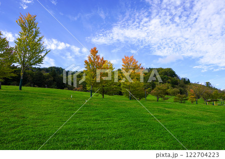 小平ダム公園の風景（北海道小平町） 122704223
