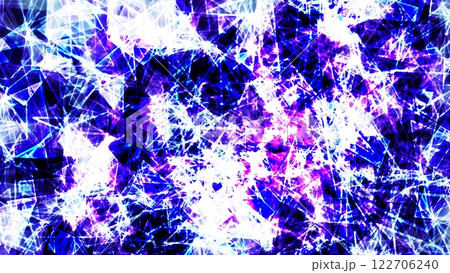 背景素材_クリスタルクラッシュ_青紫 122706240