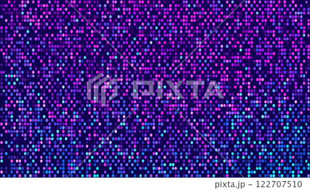 青と紫のデジタルなドットの背景 青と紫のデジタルなドットの背景 122707510