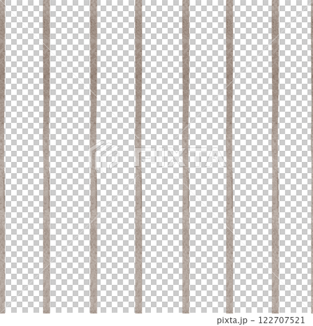 Striped seamless vintage pattern background. Hand-drawn watercolor retro design with beige, brown lines for wrapping paper, textile, or wallpapers. Vertical and trendy print for scrapbook. 122707521