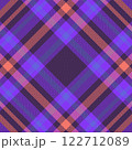Tartan plaid pattern with texture. 122712089