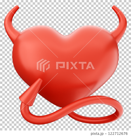3d valentines day love evil 122712676