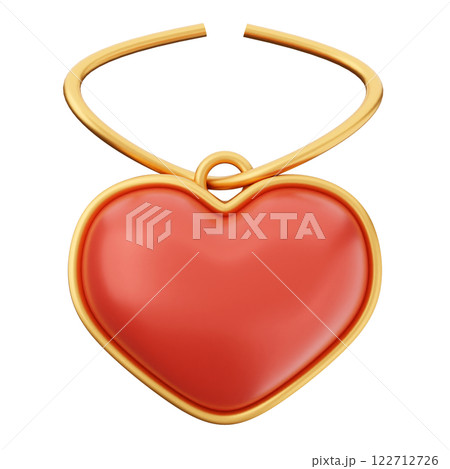 3d valentines day necklace 3d valentines day necklace 122712726