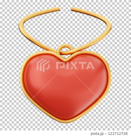 3d valentines day necklace 122712726