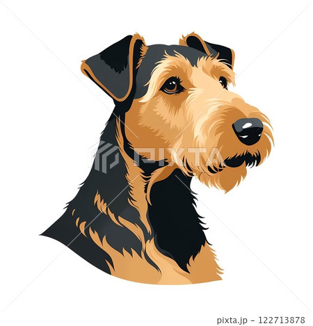 勇敢で忠実なエアデールテリア 勇敢で忠実なエアデールテリア 122713878
