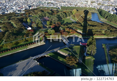 錦秋の函館五稜郭 122714763