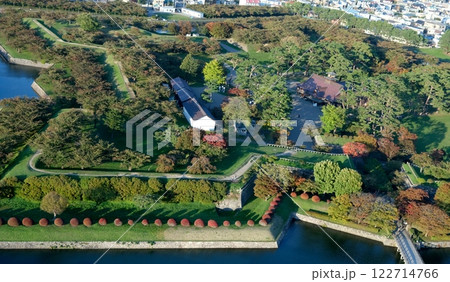 錦秋の函館五稜郭 122714766