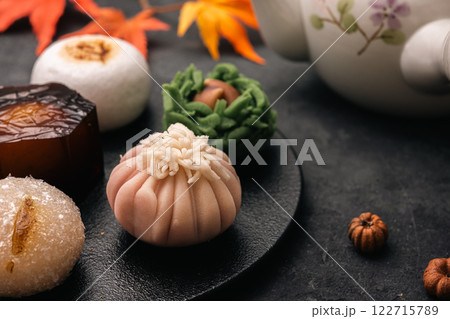 美味しそうな和菓子 美味しそうな和菓子 122715789
