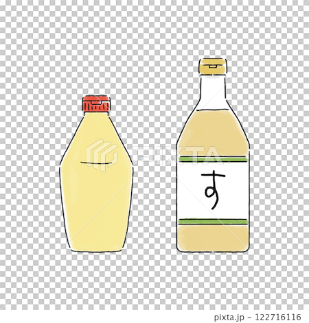 マヨネーズ　酢・水彩風 122716116