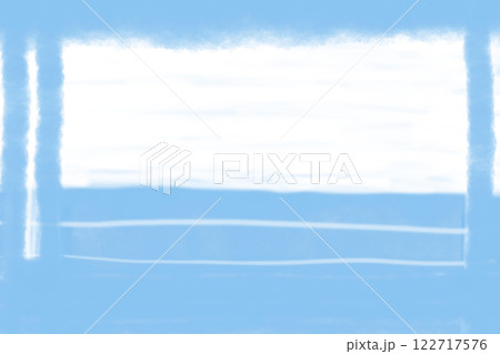 サックスブルーと白い線　(背景素材)　 122717576