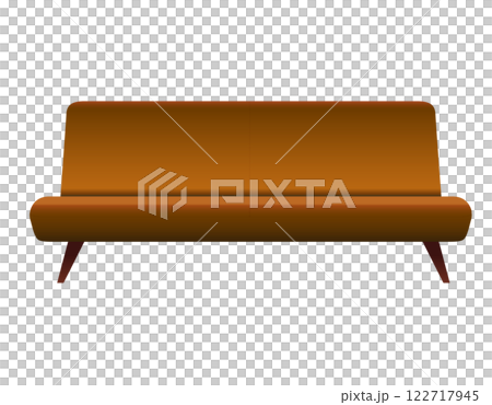 Designer parametric orange sofa for sitting room 60s 70s retro style home interior design Designer parametric orange sofa for sitting room 60s 70s retro style home interior design 122717945