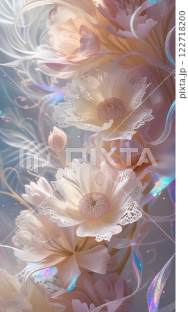 神秘的な雰囲気を放つ花 122718200