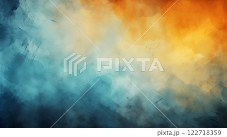 Colorful multicolored art painting texture. Abstract painting with vibrant colors 122718359