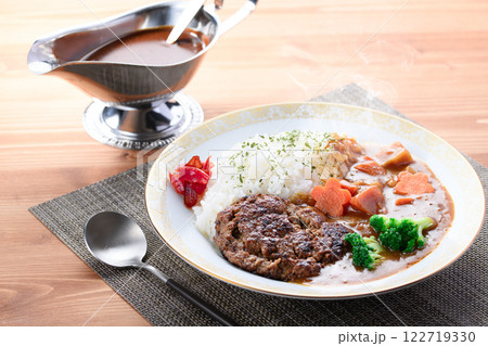 ハンバーグカレー 122719330