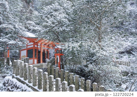 冬の京都　九十九折り参道　吉鞍稲荷社 122720224