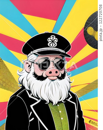 ブタのイラスト 122720708