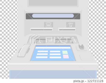 ATMのイラスト 122721128