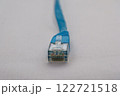 RJ45コネクタ　青色のRJ45プラグ 122721518