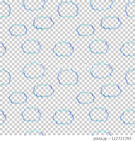 Clouds seamless pattern 122721765