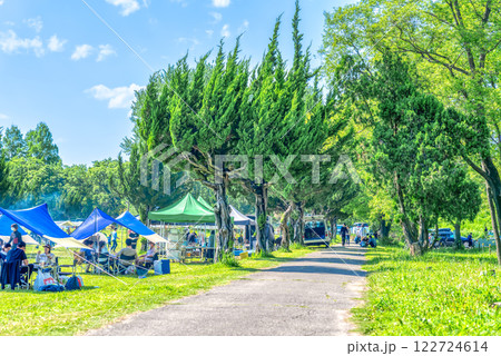 バーベキュー　秋ヶ瀬公園 122724614