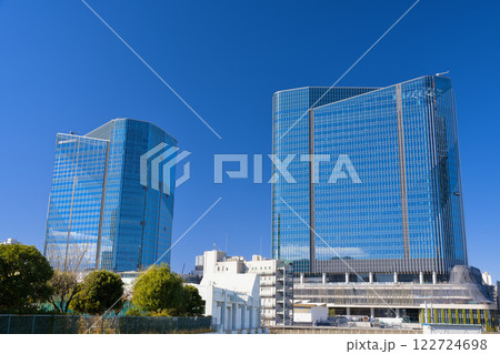 都市風景　東京　高輪ゲートウェイ駅周辺の風景　TAKANAWA GATEWAY CITY 122724698