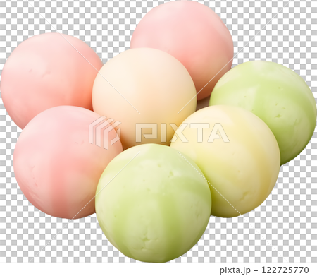 伝統的な日本の餅 伝統的な日本の餅 122725770