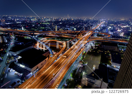 東大阪市役所、展望スペースからの景色 122726975