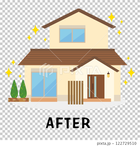住宅のリフォーム　ビフォーアフター 122729510