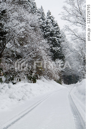 雪道・・8 雪道・・8 122729795